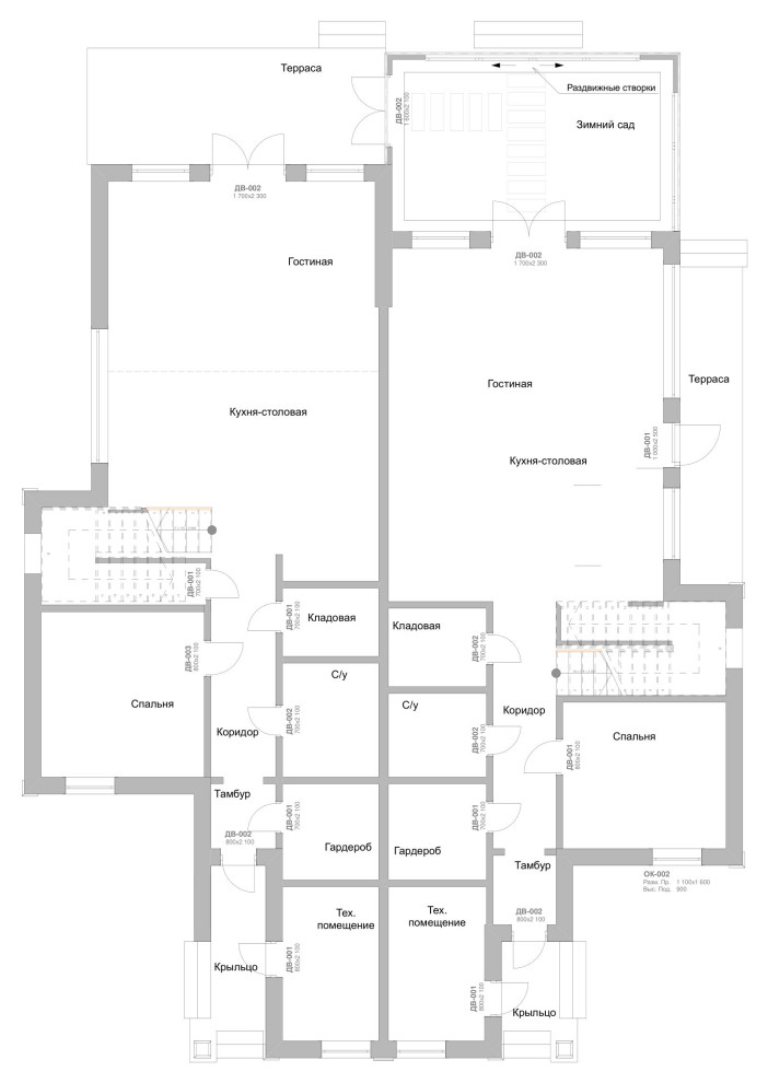 Обложка проекта: Комфортный дом на ДВЕ семьи