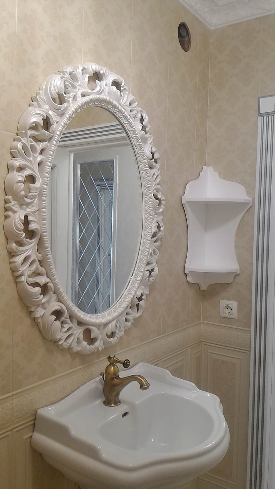 Проект мебели в ванную. Классика