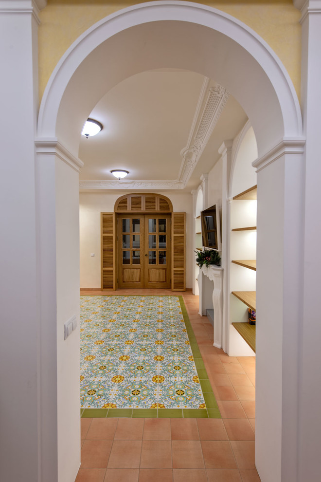 Реализованный проект в московском районе - Квартира в средиземноморском стиле