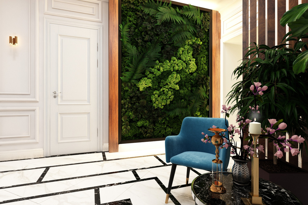 Парадный холл в коттедже