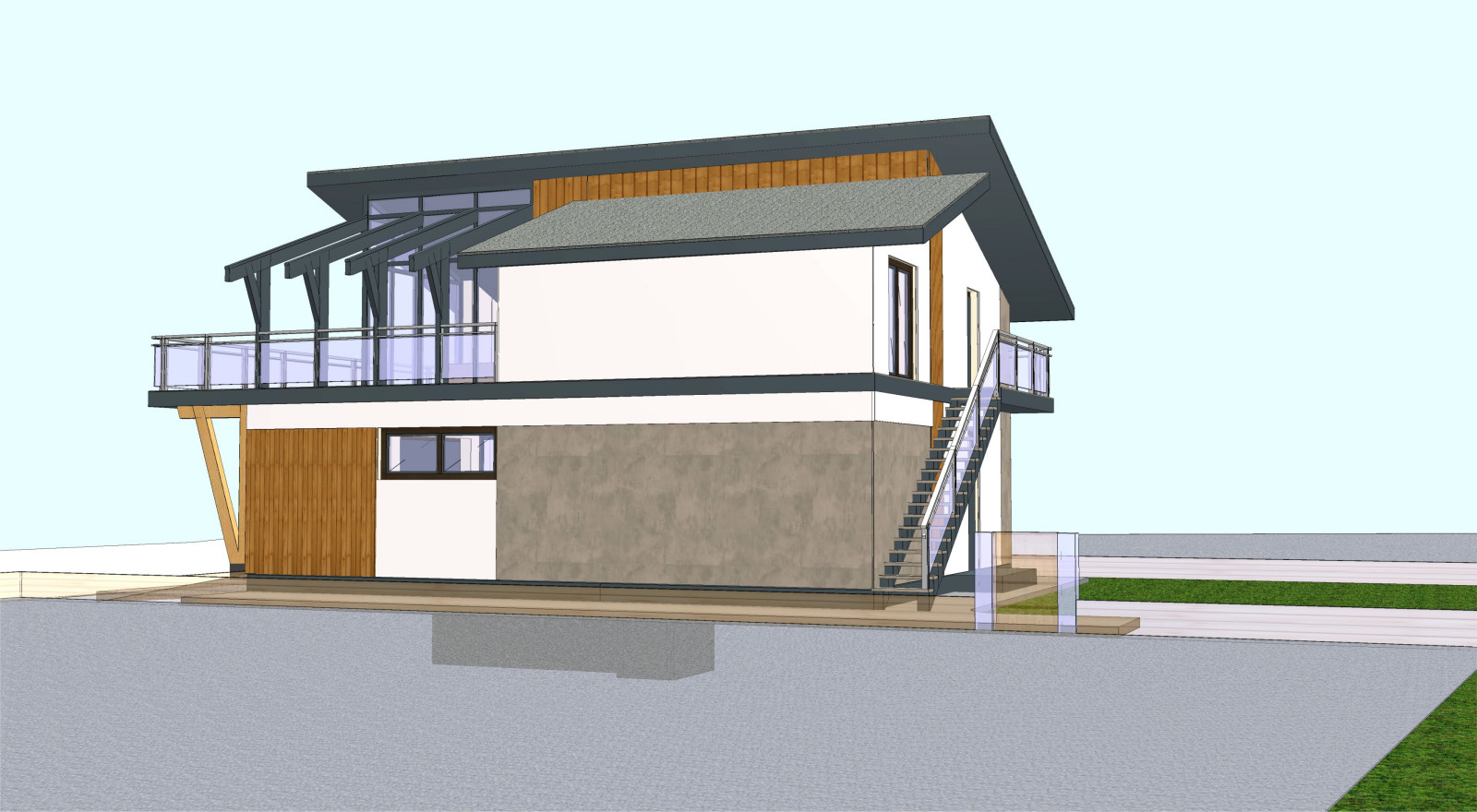 г. Арамиль, 2021 Гостевой дом с гаражем Общая площадь 205 м2