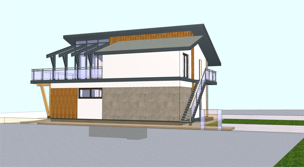 г. Арамиль, 2021 Гостевой дом с гаражем Общая площадь 205 м2