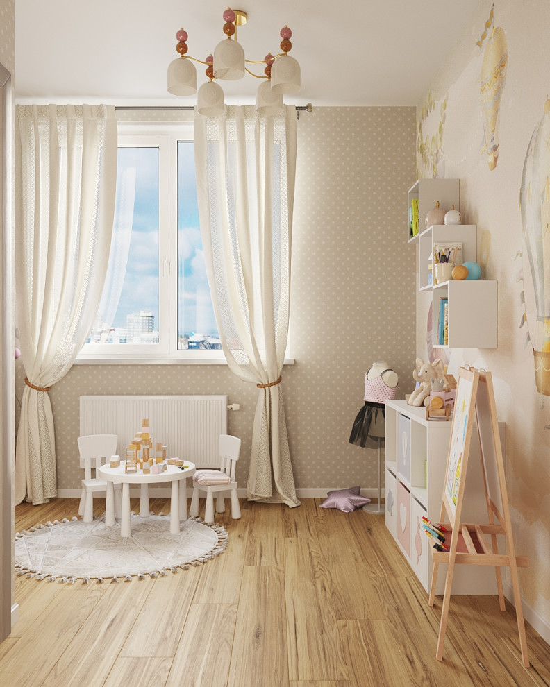 Дизайн детской "Полет"