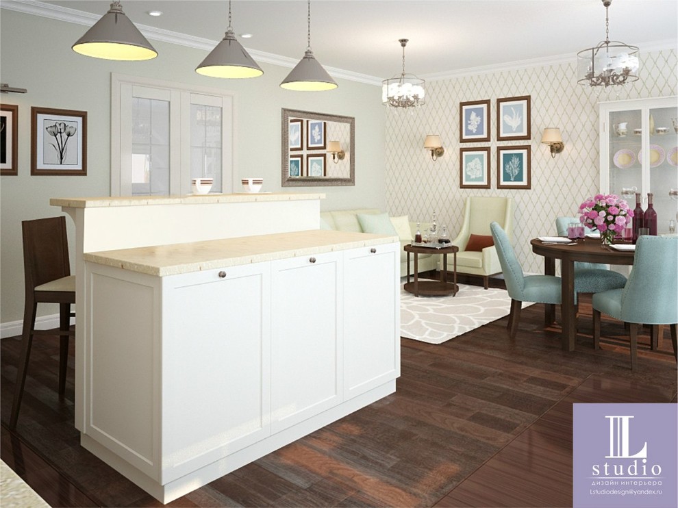 Проект трехкомнатной квартиры