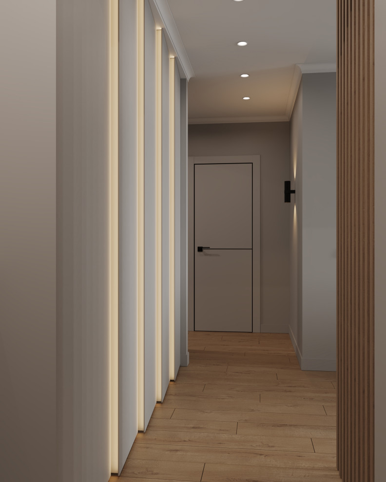 Кухня-гостиная (четырехкомнатная квартира в ЖК "Илмари", Пенза)