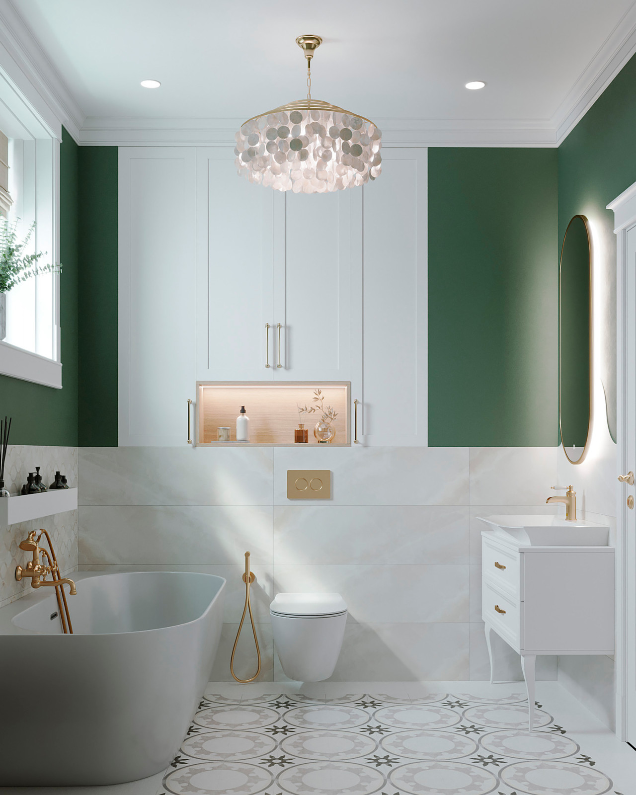 Двухкомнатная квартира в современной классике