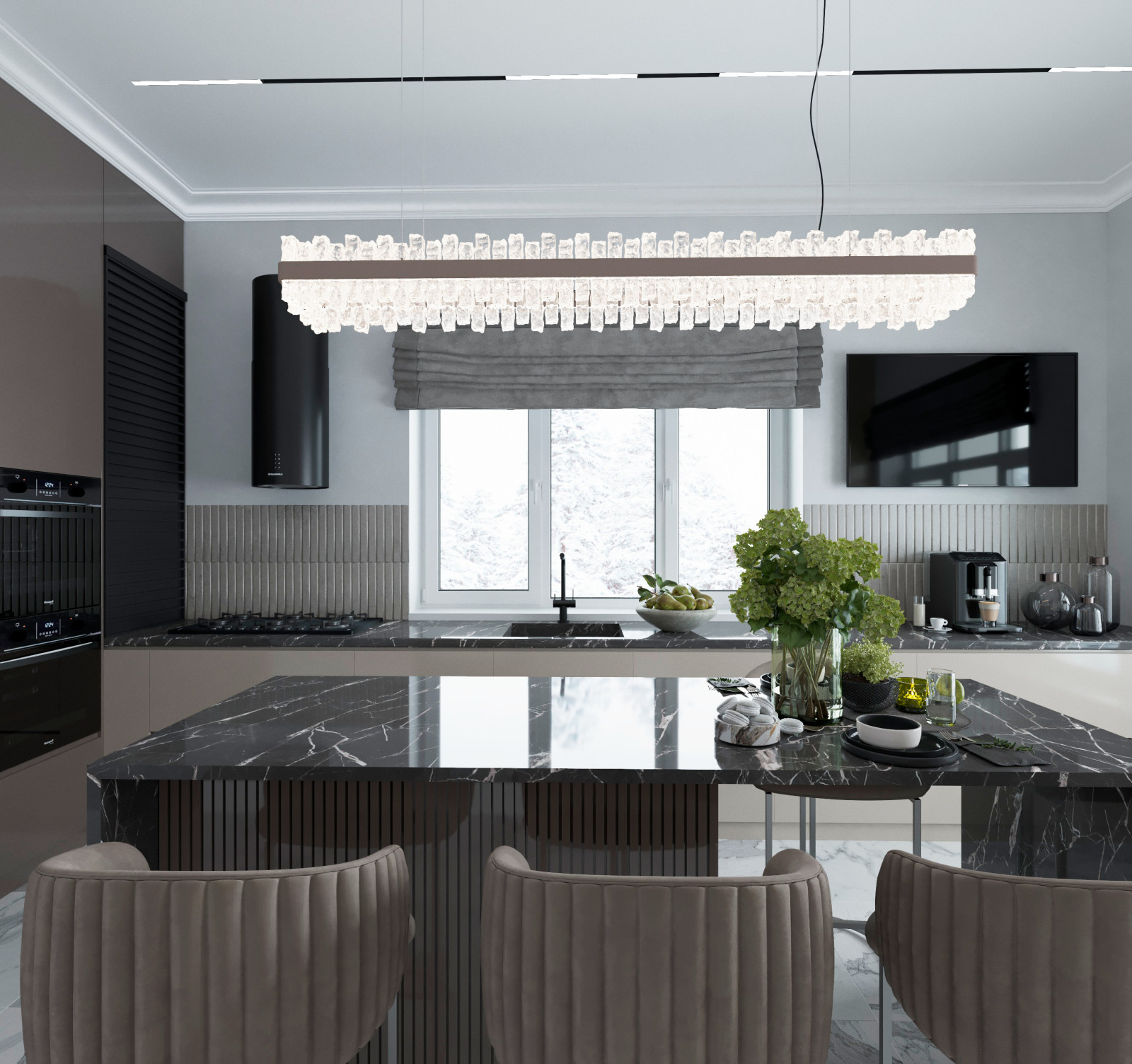 Дизайн-проект загородного дома.