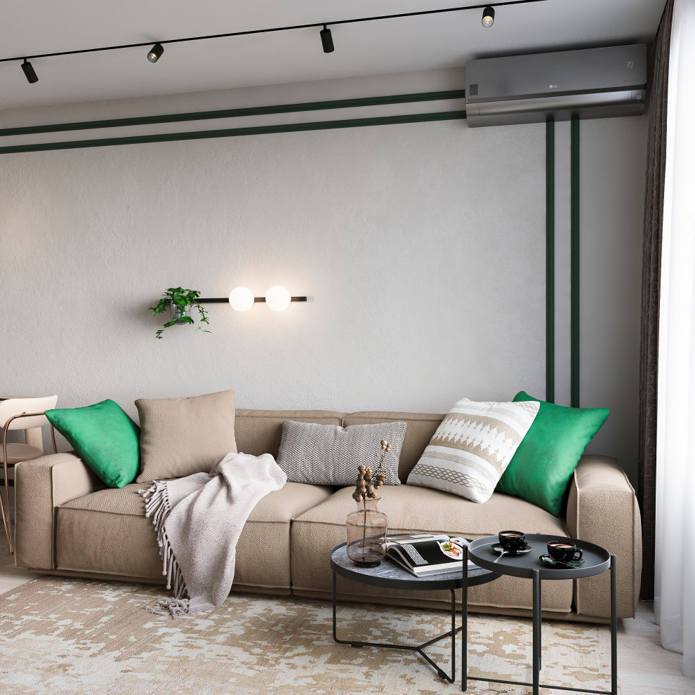 Дизайн квартиры в ЖК "Октябрьский" г.Тюмень