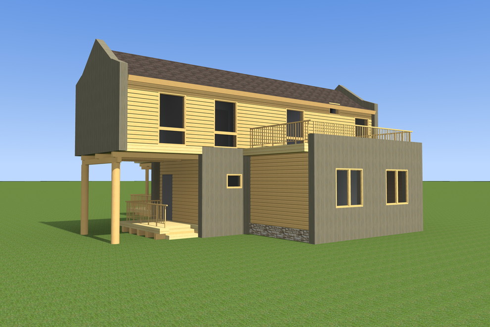 дома_Русский стиль