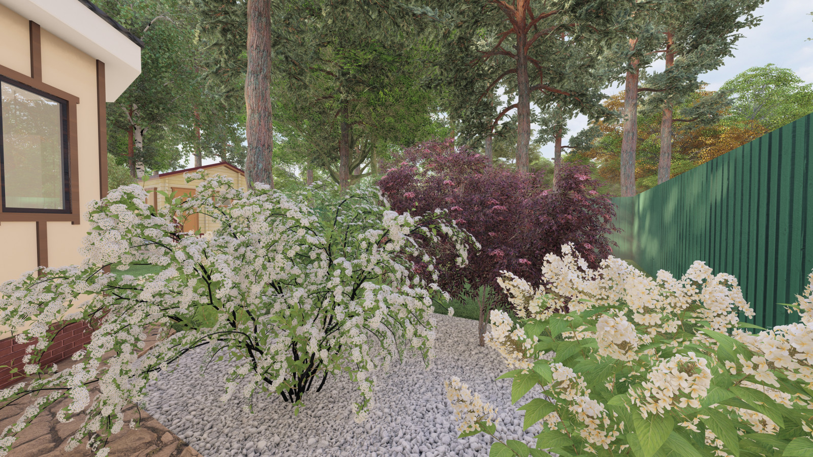 Ладншафтный дизайн в Московской области