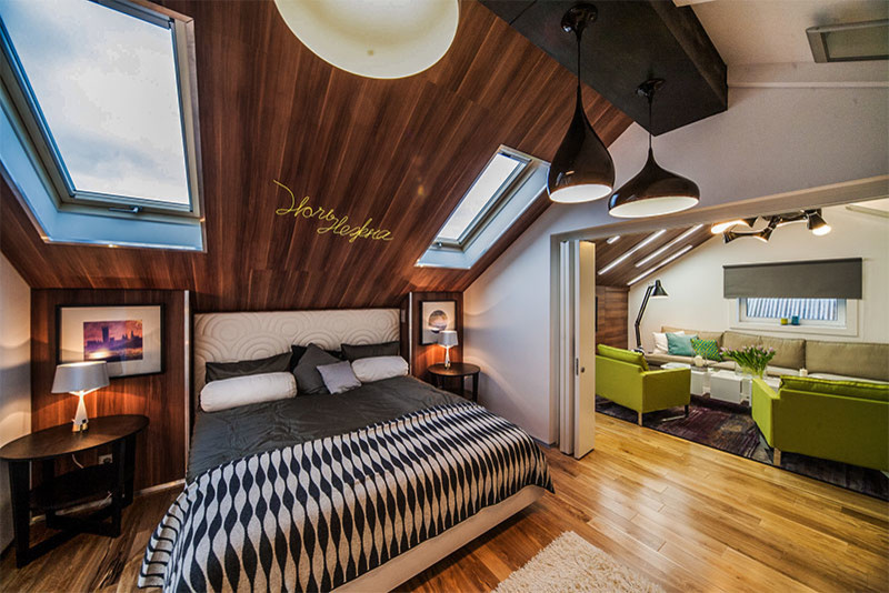 Скандинавская мансарда