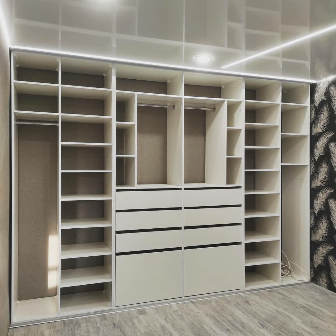 Реализованные проекты "шкафы и гардеробные"