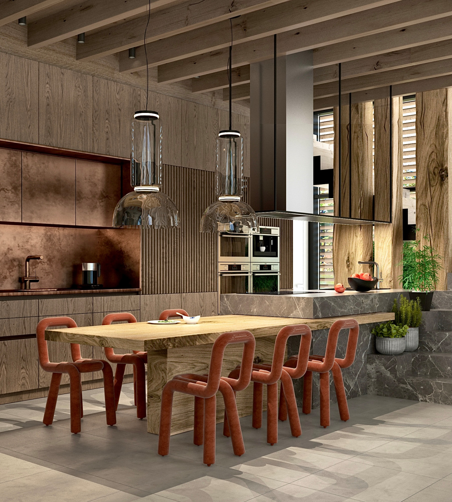 Дизайн проект интерьера загородного дома в Саратове