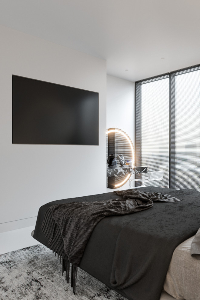 Белая спальня.