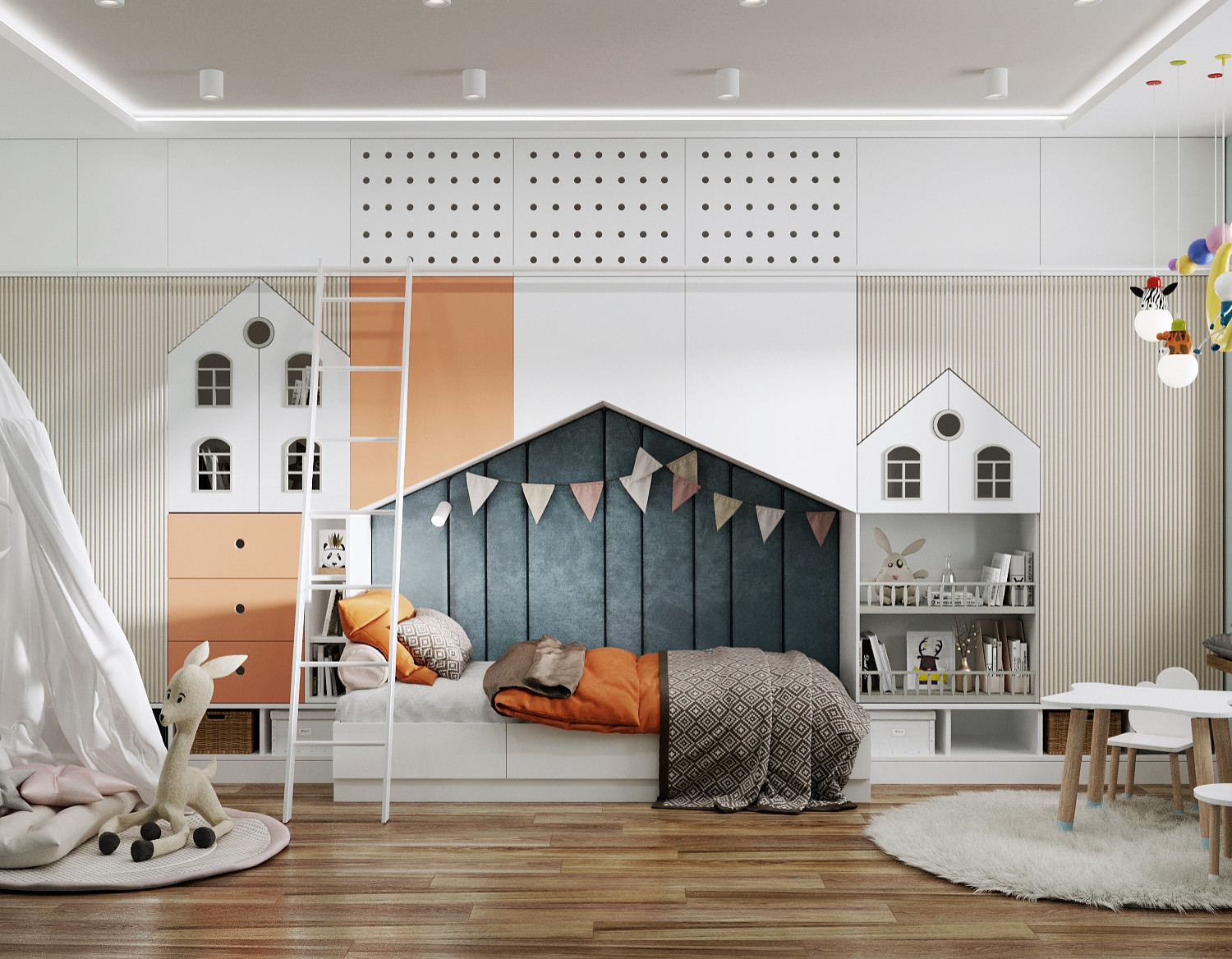 Оттенки синего и не только