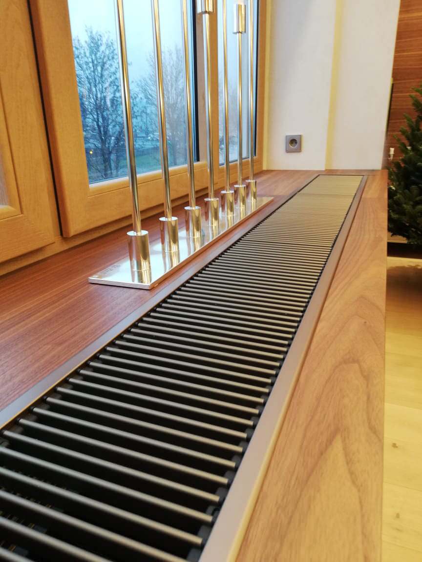 Внутрипольные конвекторы