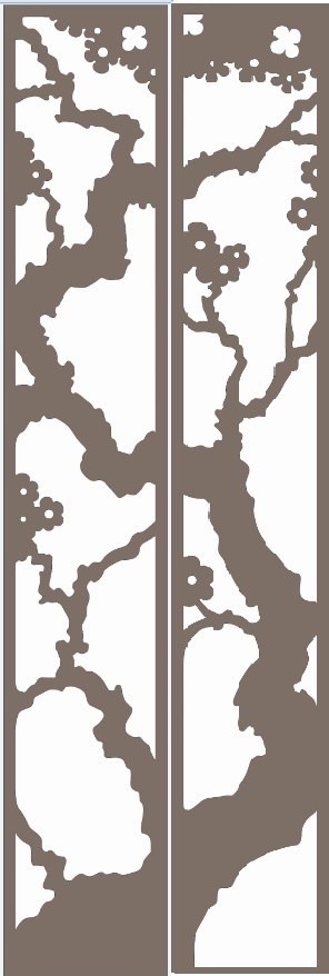 Дверь-книжка Цветущая сакура