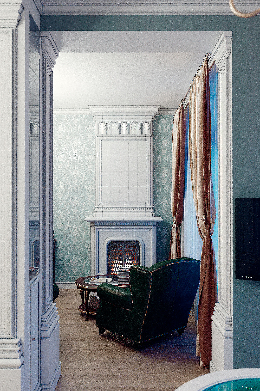 Дихайн проект 2 к.квартиры. г.Сестрорецк