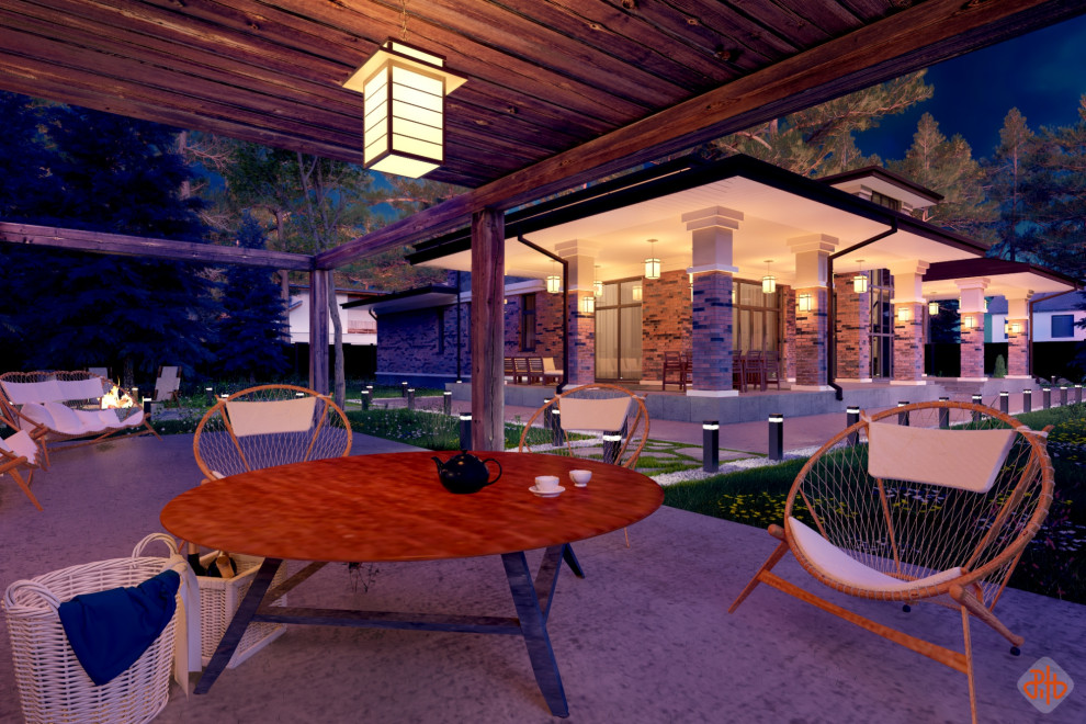 Дом в стиле Райта