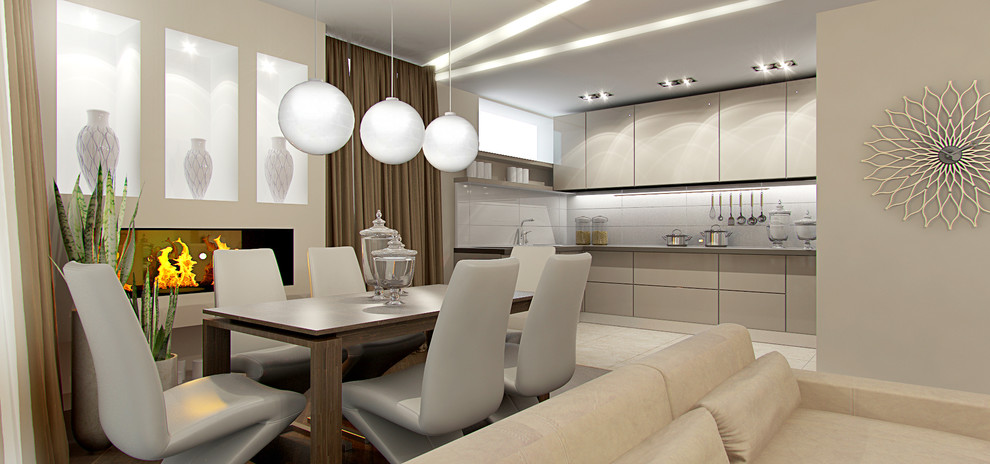 Интерьер квартиры в Праге