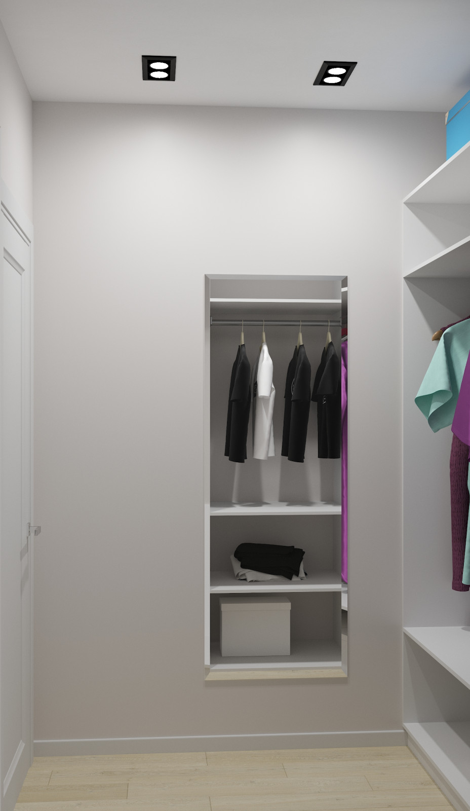 Проект однокомнатной квартиры «Яркий СКАНДИ» для прекрасной молодой особы