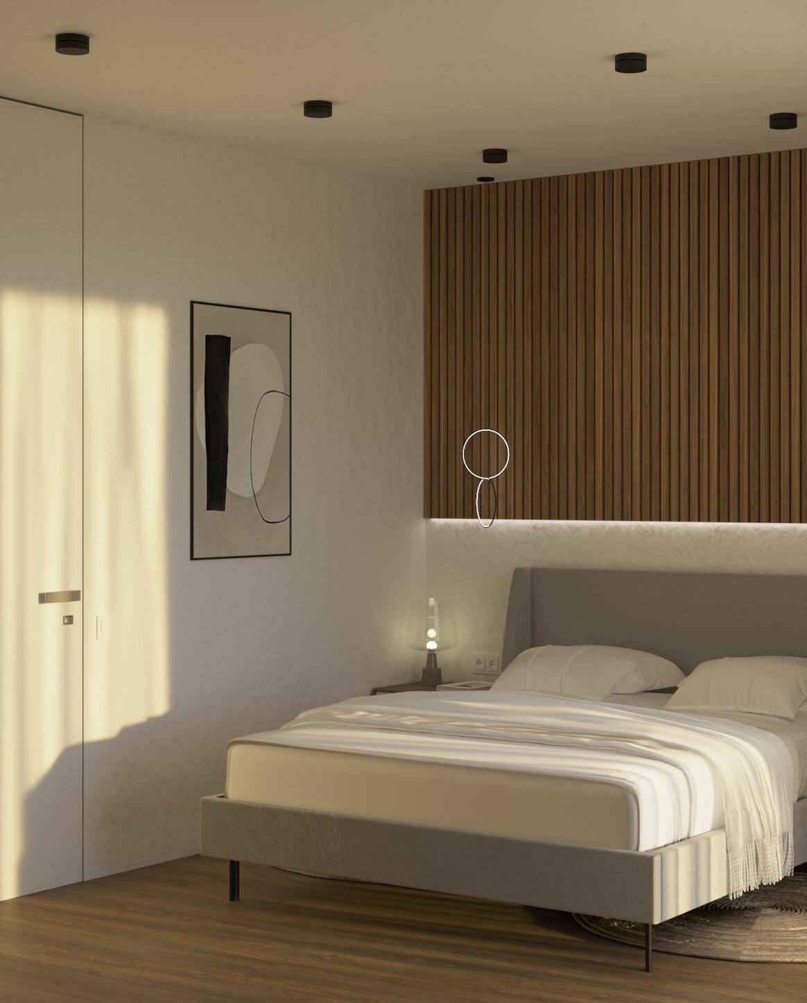 Проект загородного дома в Ленинградской области, стиль джапанди