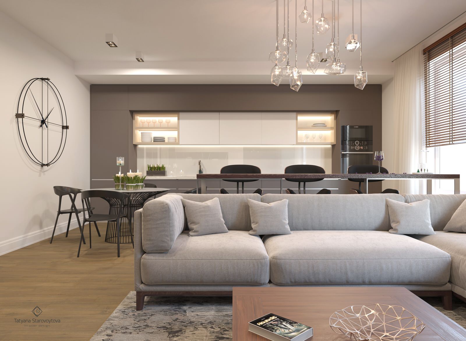 Интерьер квартиры для молодой семейной пары