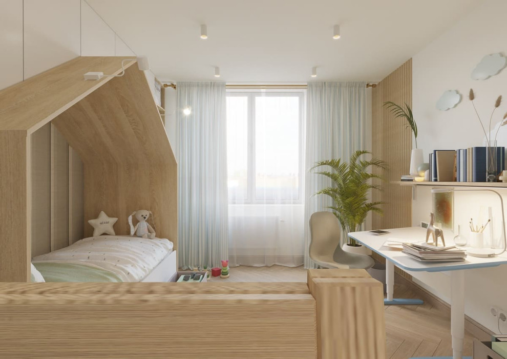 Загородный дом для молодой семьи с ребенком