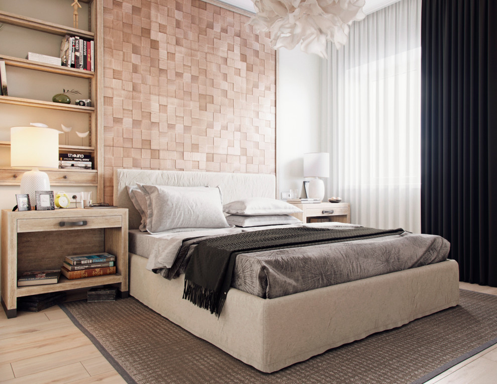 Квартира с элементами скандинавского стиля.