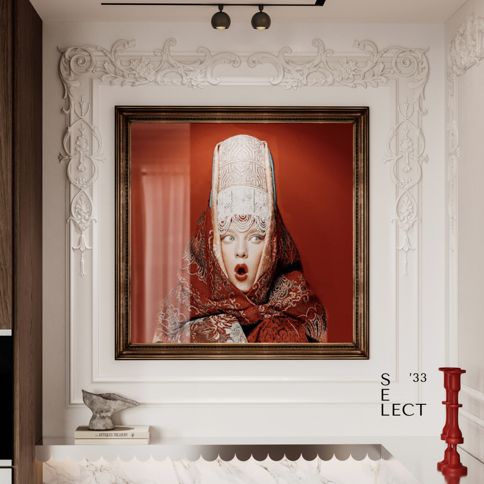 Обложка проекта: ЖК Lucky кухня-гостиная