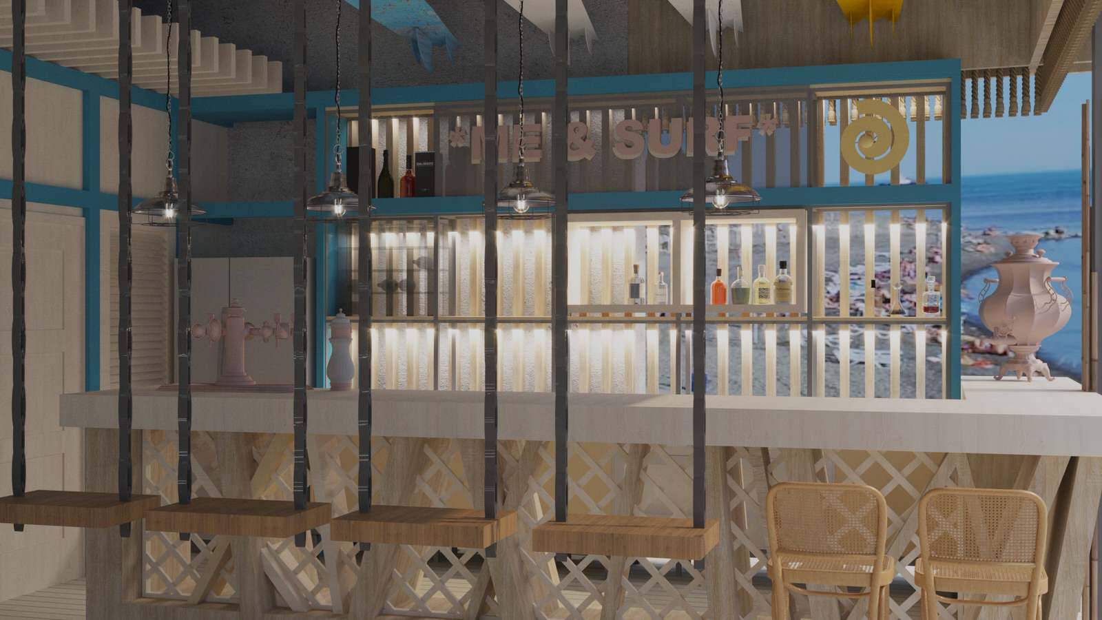 Пляжное кафе-клуб