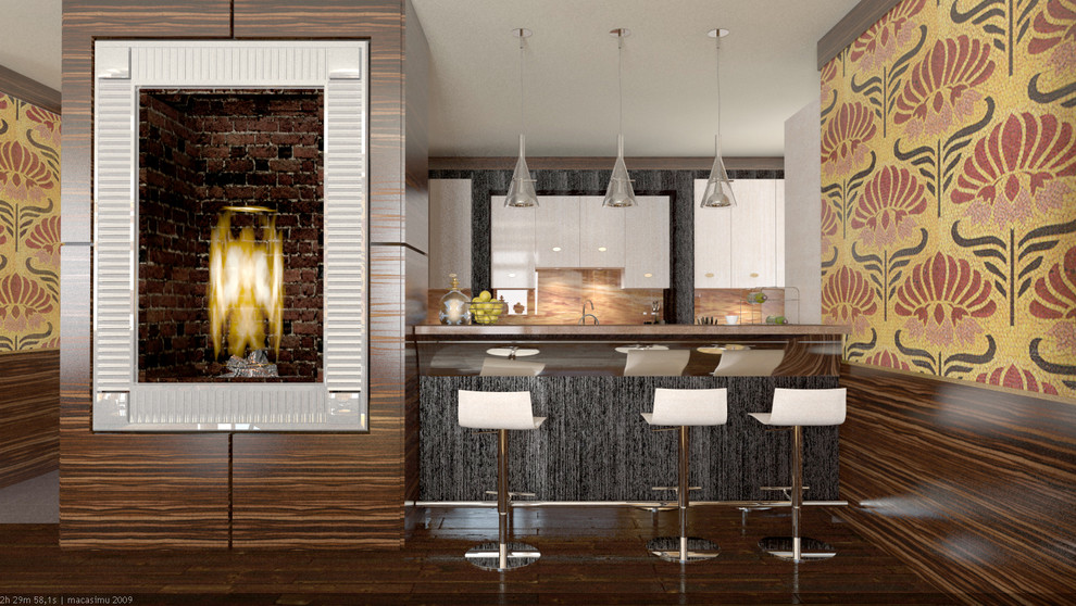 Проект квартиры в стиле АртНуво