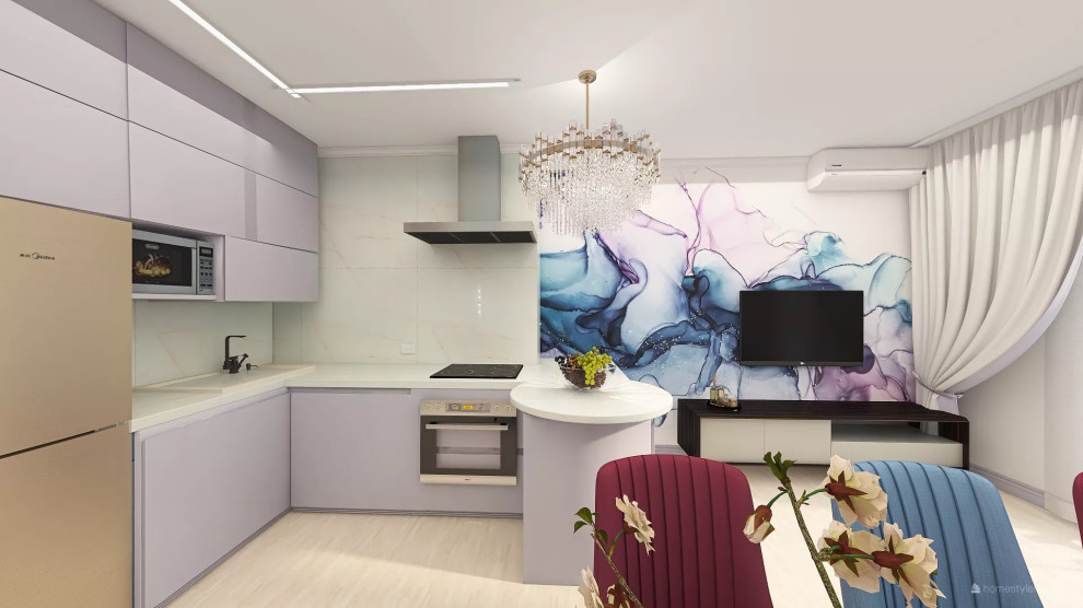 Трехкомнатная квартира для большой семьи