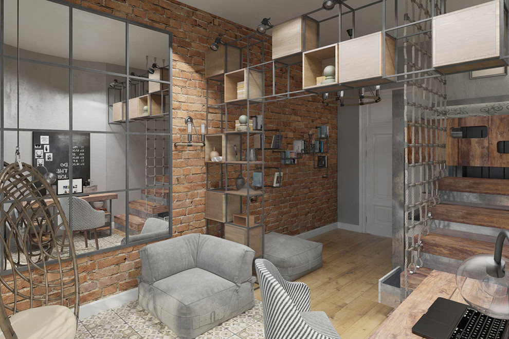 рендеринг комнаты подростка