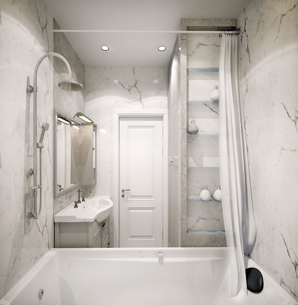 Однушка в розовых тонах на Пифагоре