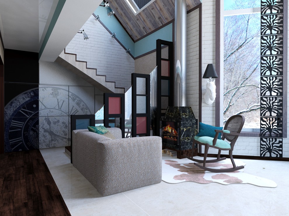 Гостиная в частном доме. Хабаровск, 2016