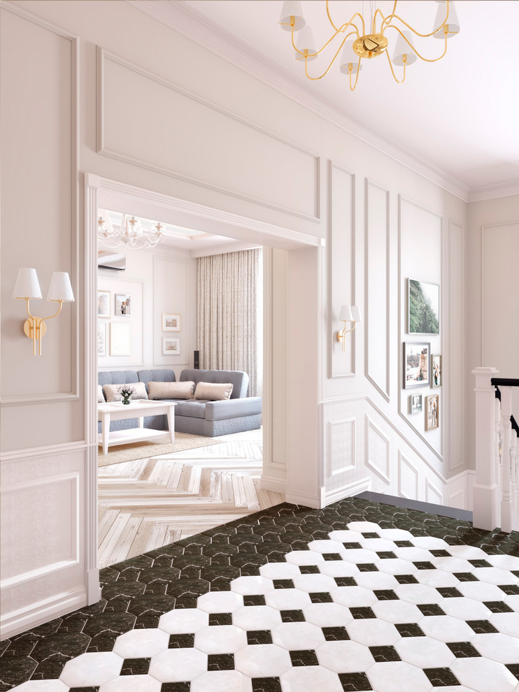 Обложка проекта: Дизайн коридора в классическом стиле. Частное домовладение г. Ставрополь