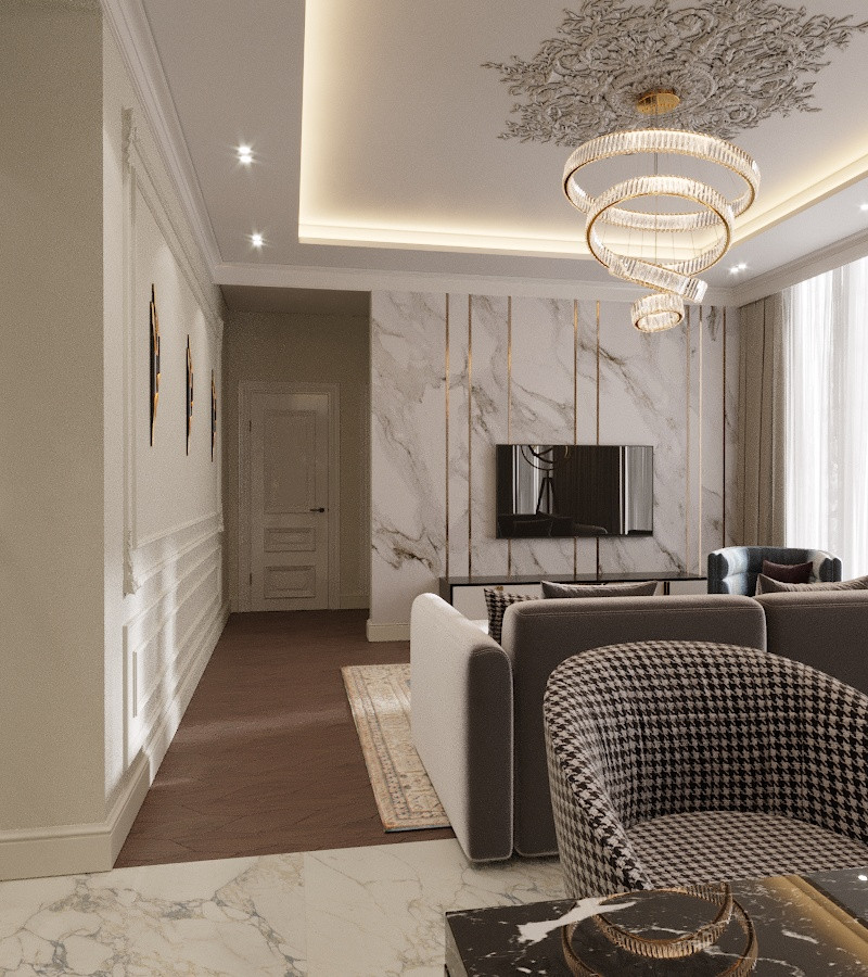 проект квартиры в ЖК Метрополия