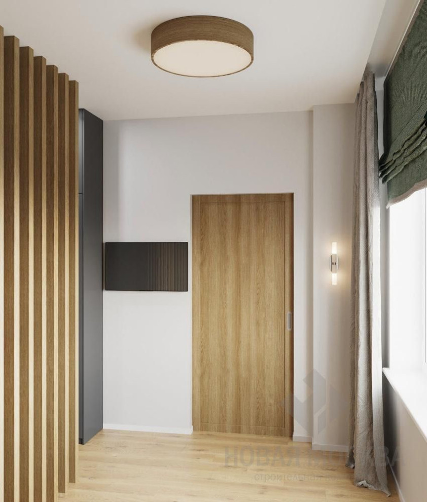 Дизайн-проект двухкомнатной квартиры 64 кв.м в ЖК «Скандинавия»