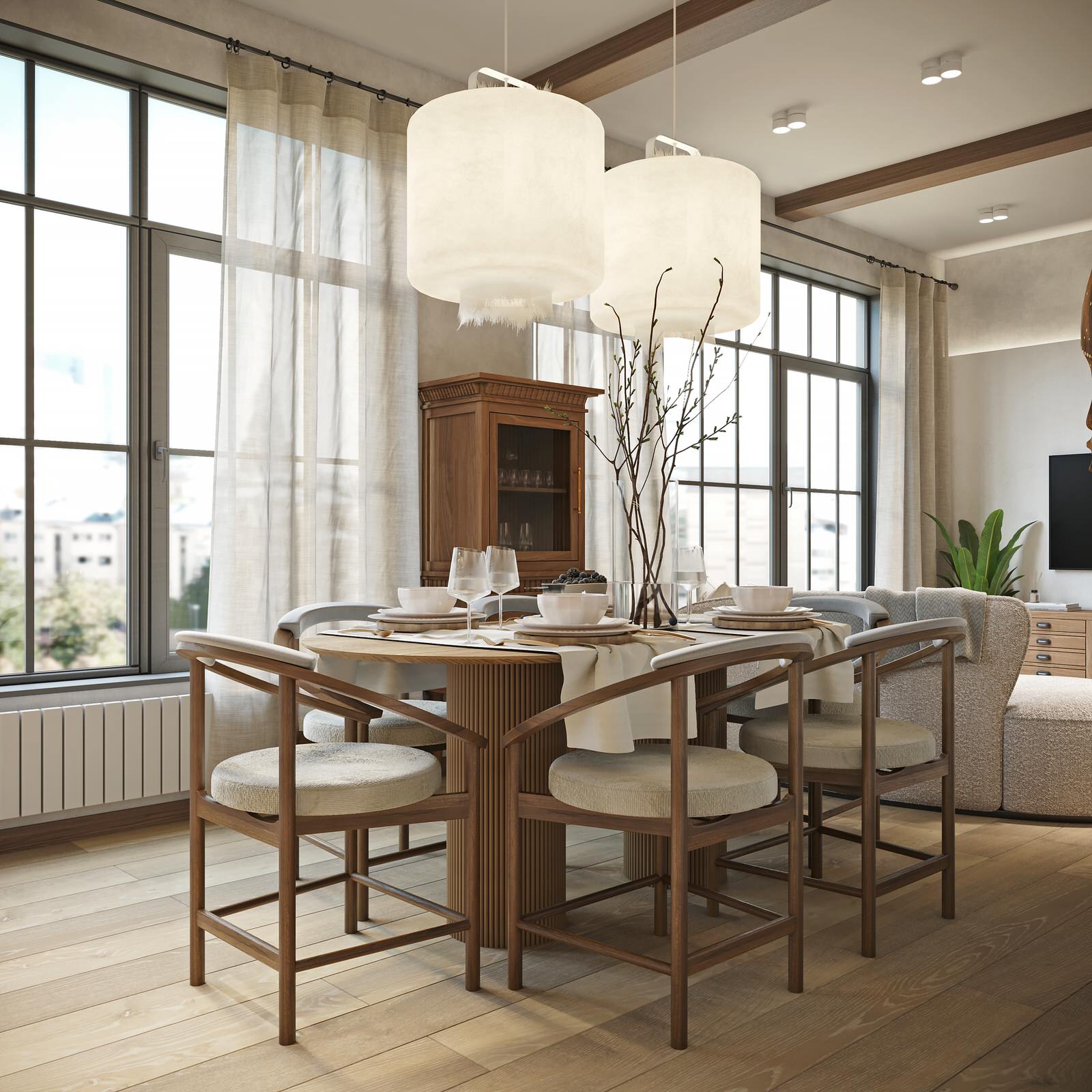 Обложка проекта: Дизайн-проект квартиры в центре 50.1 кв.м