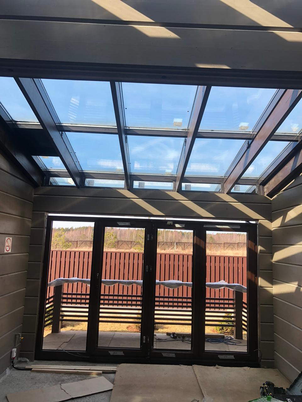 Обложка проекта: Дверь - гармошка панорамная