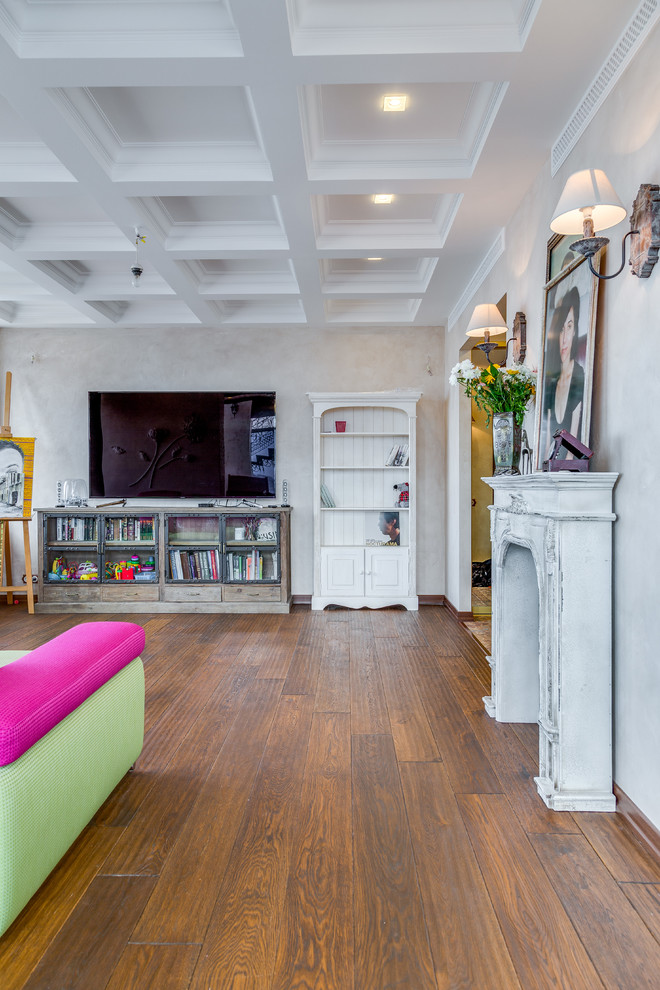 Пентхаус в Санкт-Петербурге. Мебель и отделка из массива.