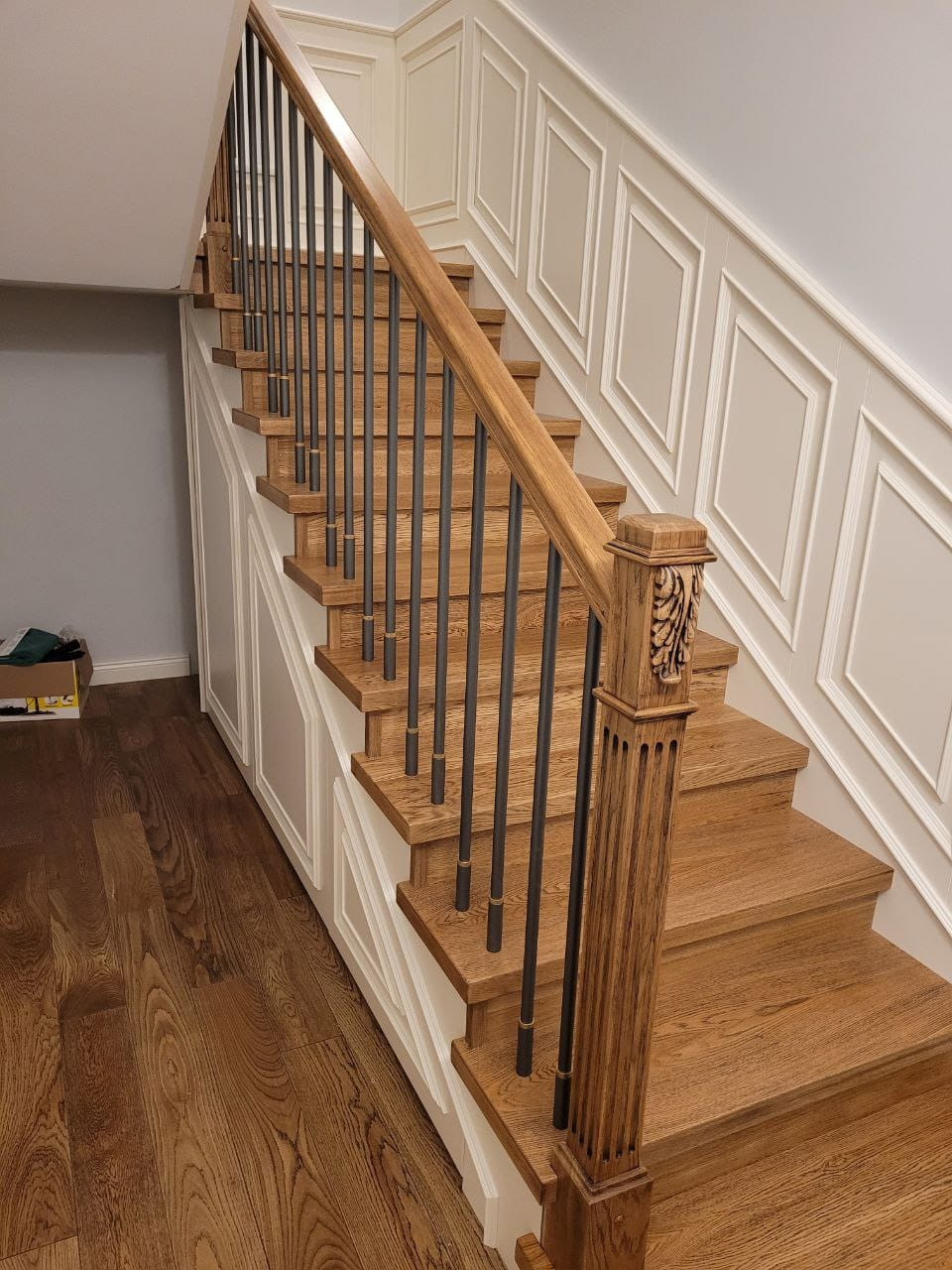 Обложка проекта: Функциональная лестница в загородном доме