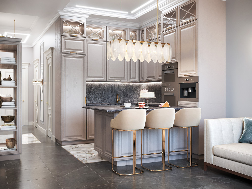 Трёхкомнатная квартира