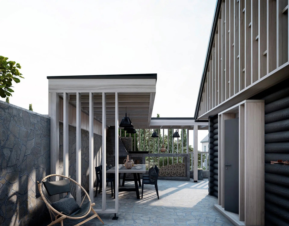 Обложка проекта: ДАЧА «Т» РЕКОНСТРУКЦИЯ | DACHA «T» RECONSTRUCTION