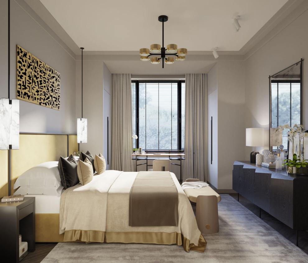 Современный интерьер с элементами скандинавского дизайна