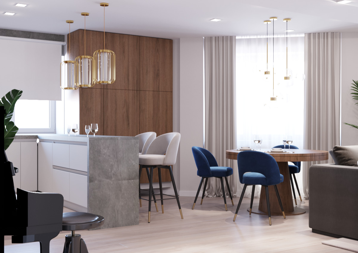 Кухня-гостиная