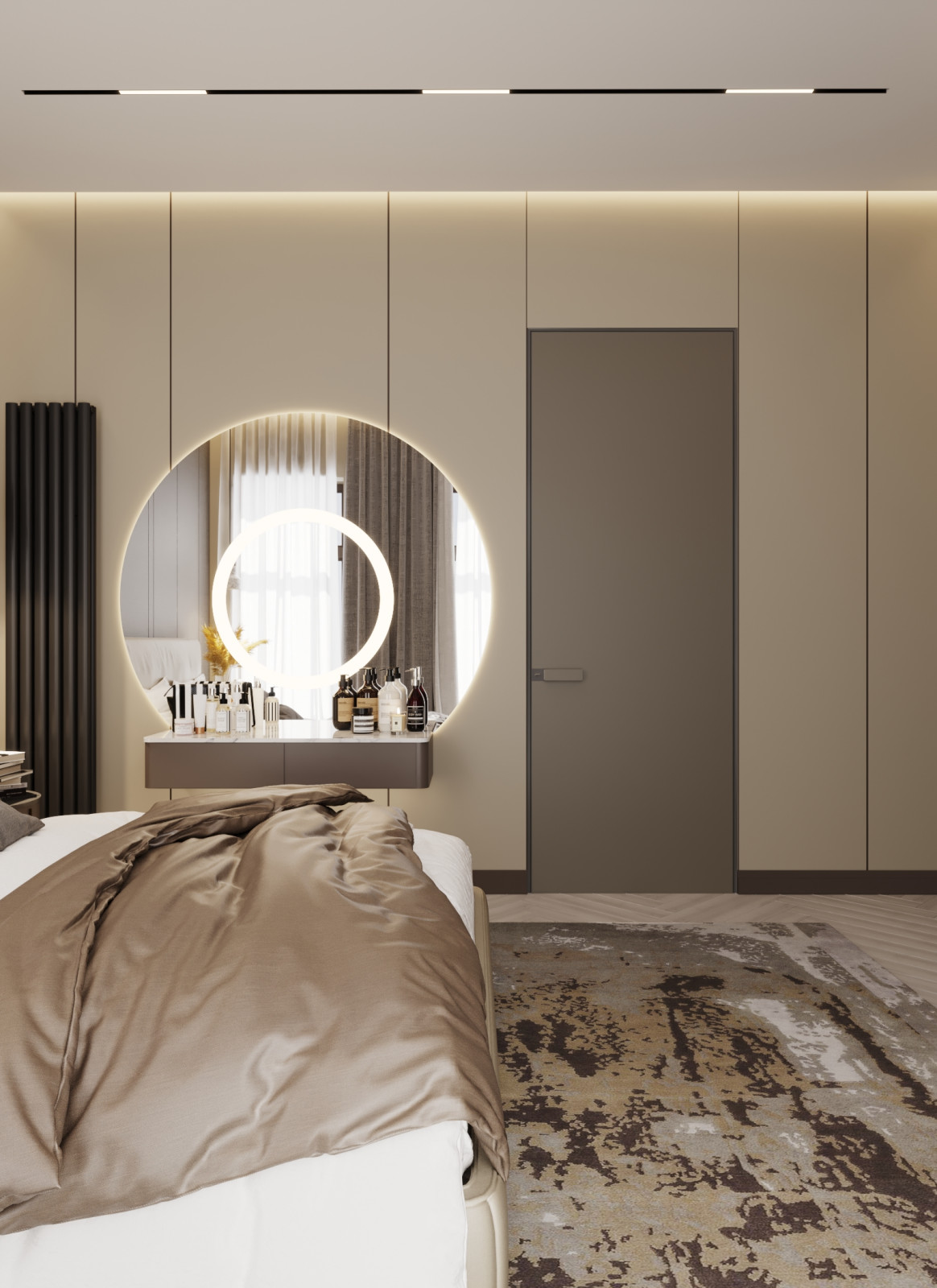 Спальня в ЖК Триумф от VITTAGROUP