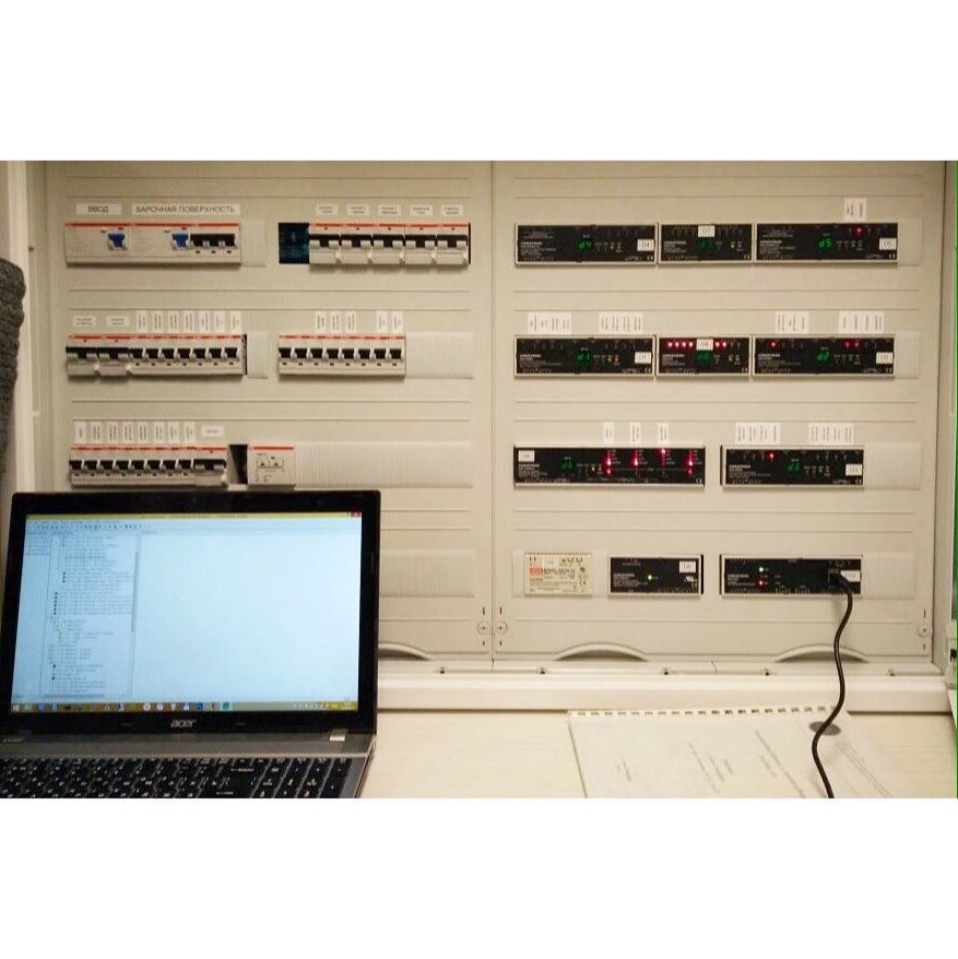 Щит системы управления освещением