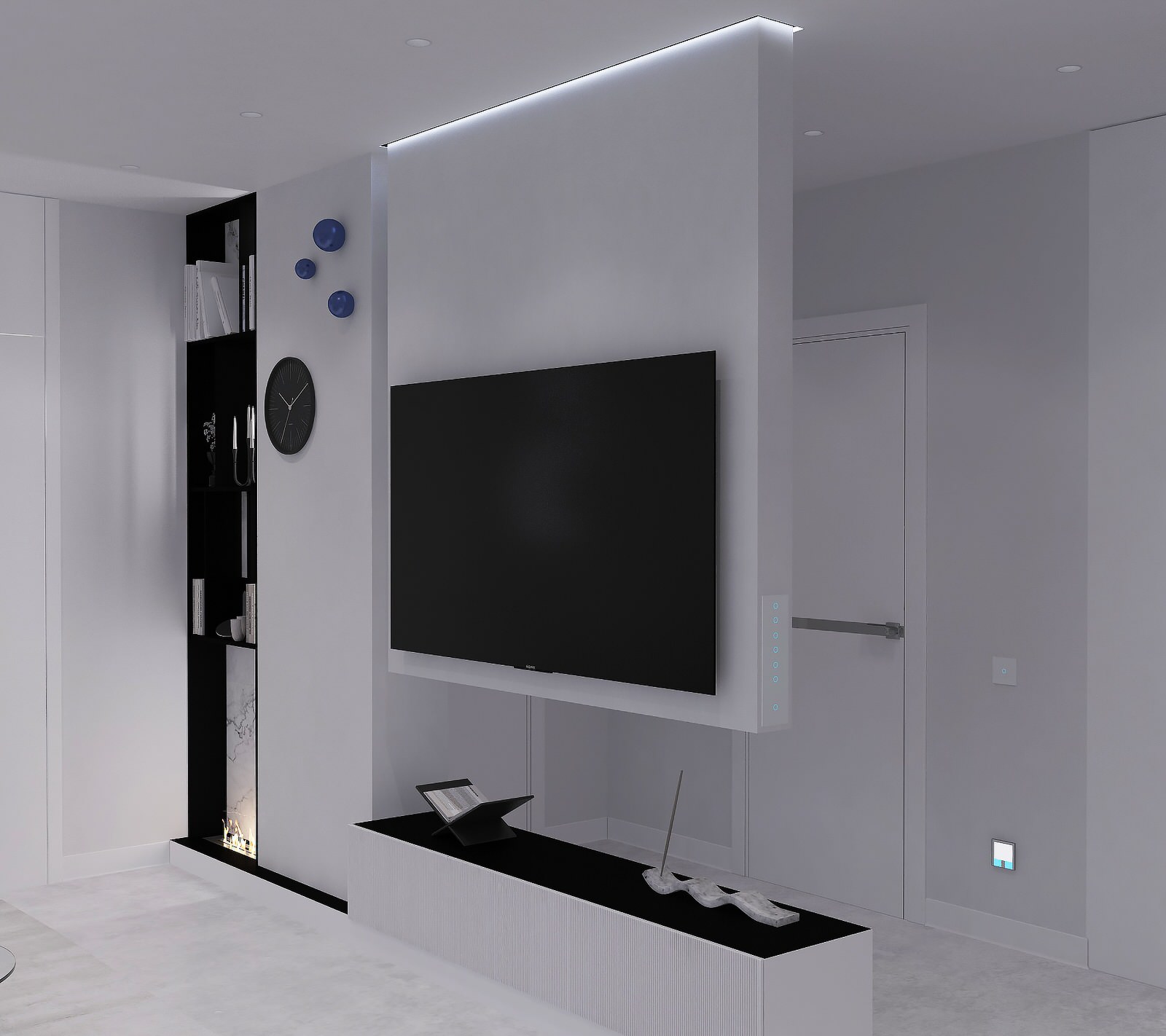 Квартира в минимализме, ул. Гурьевская, г.Новосибирск